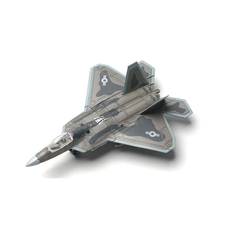 Bloques Avion de combate F-22 Raptor A-10 23-26 F22 escala 1.100